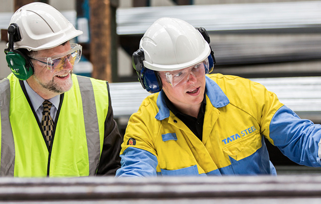 Man in hard hat